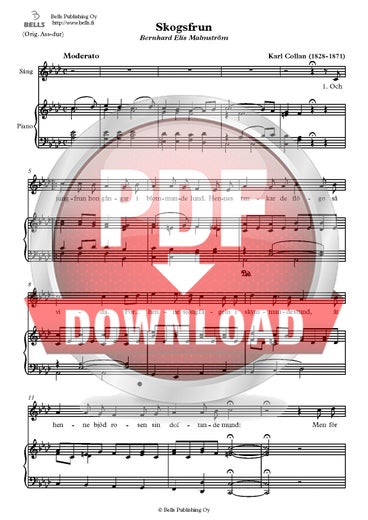 Collan, Karl: Skogsfrun