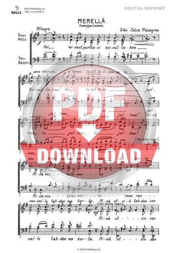 Palmgren, Selim: Merell&auml;, SP 186