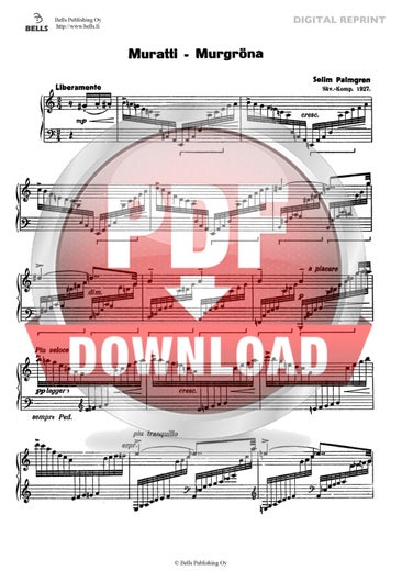 Selim Palmgren: Muratti, Op. 73 No. 4