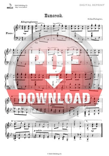Selim Palmgren: Humoresk