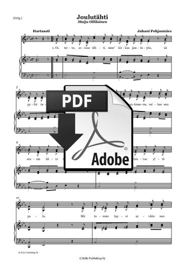 Pohjanmies, Juhani: Joulut&auml;hti (d&uacute;o)