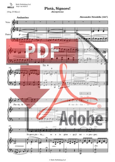Stradella, Alessandro: Piet&agrave;, Signore! (2)