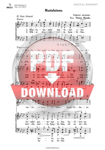 Trad. (arr. Toivo Kuula): Mustalainen