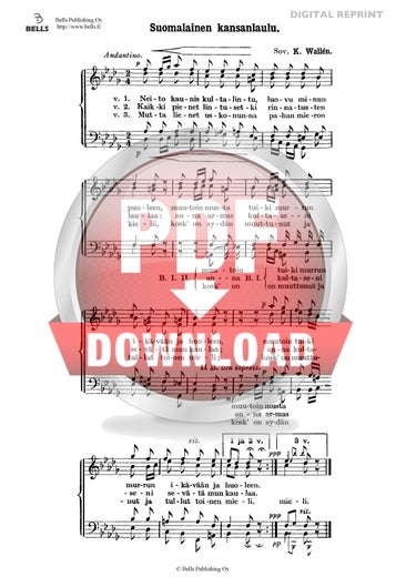 Trad. (arr. K. Wall&eacute;n): Suomalainen kansanlaulu