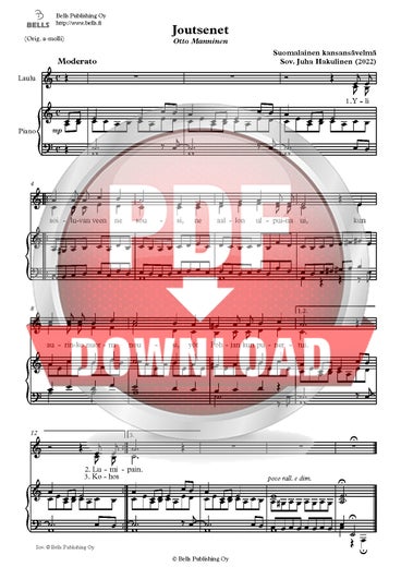 Trad. (arr. Juha Hakulinen): Joutsenet (d&uacute;o)